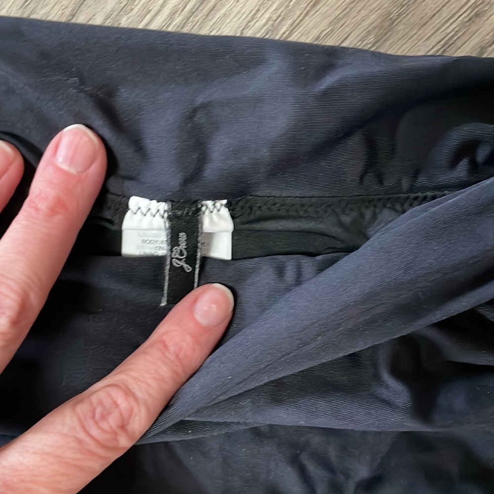J. Crew Black High-Waist Swim Bottoms - Picture 2 of 2
